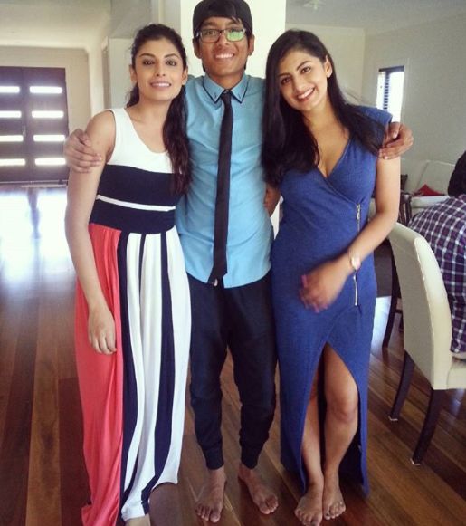 Nashpreet Kaur and her siblings