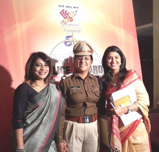Navjyot Randhawa hosted the Police Award Ceremony