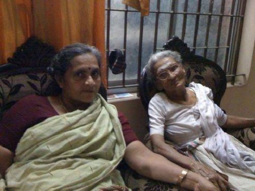 Surya Kiran's Mother and Grandmother