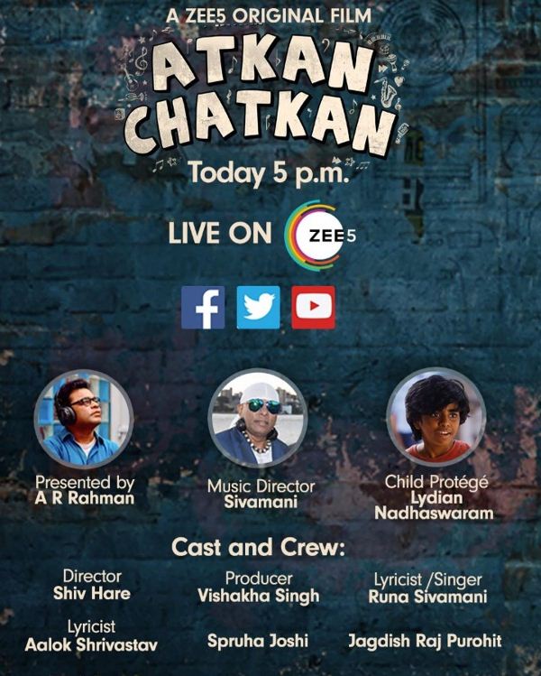 Team of musical film Atkan Chatkan