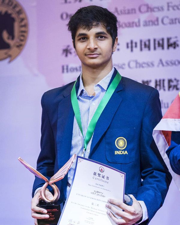 Vidit Gujrathi 'relieved' after crossing coveted 2,700 Elo rating