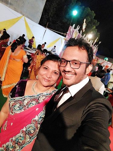 Ashish Bagrecha and His Mother
