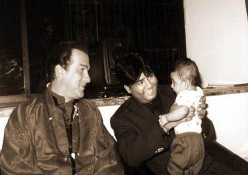 Dhruv Verma's Childhood Photo with Steven Seagal