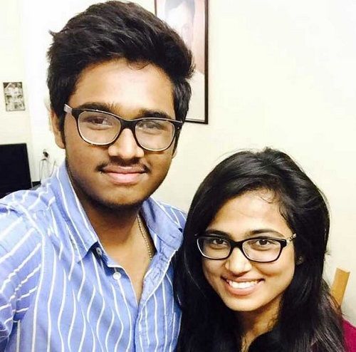 Ramya Pandian and Her Brother