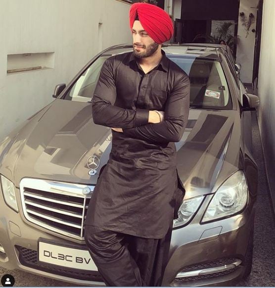 Shehzad Deol with his car