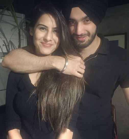 Shehzad Deol with his girlfriend