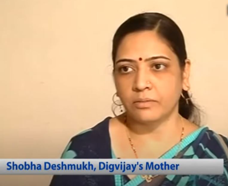 Shobha Deshmukh Digvijay's mother