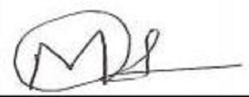 Milind Chandwani's Signature