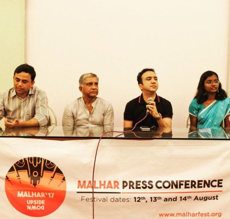 Ram Sampath during a press conference