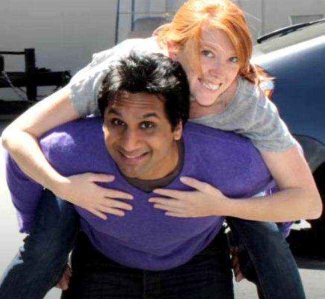 Ravi Patel with his ex-girlfriend Audrey