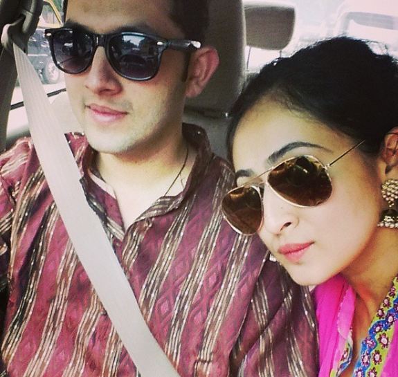Ruchikaa Kapoor with her brother