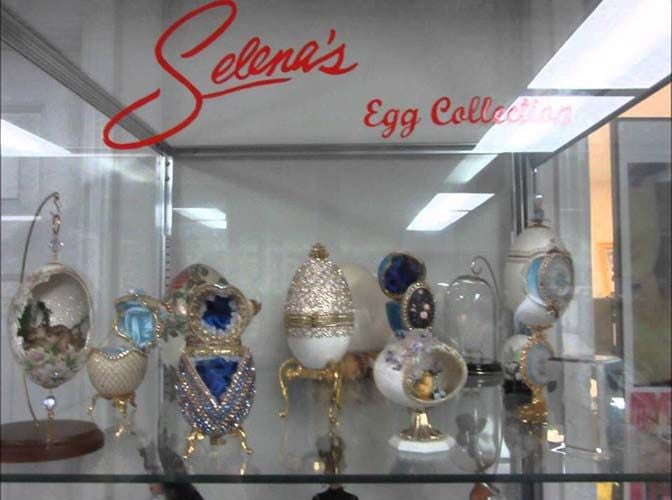 Selena Quintanilla's Collection of Fabergé Eggs