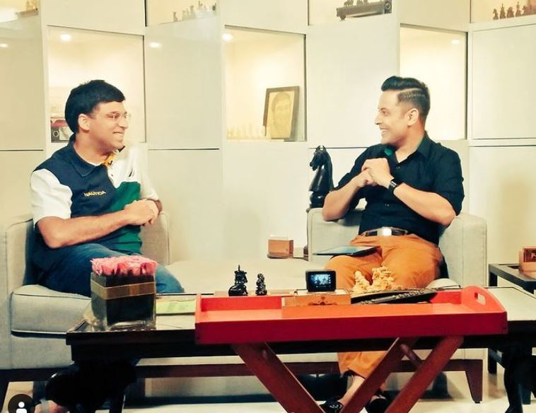 Anant Tyagi interviewing Vishwanathan Anand