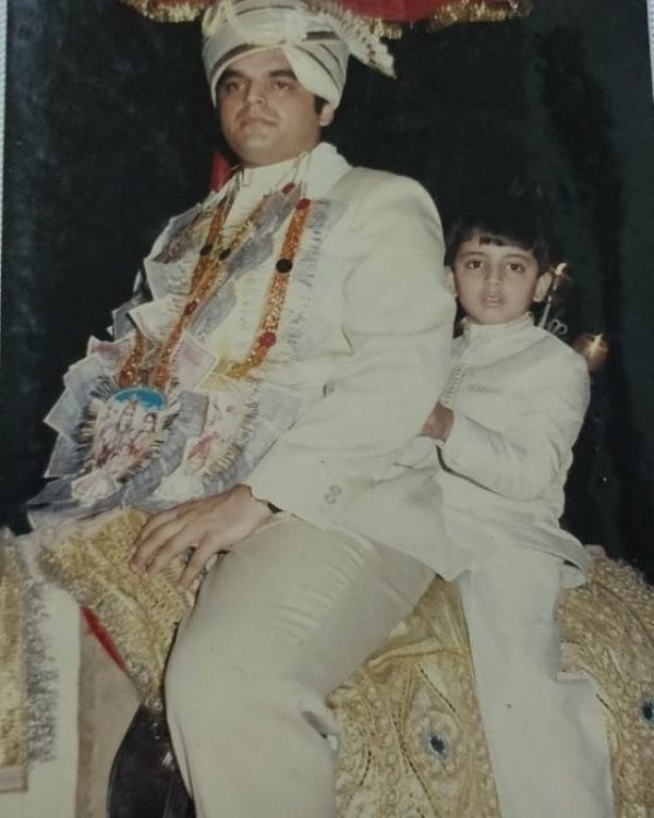 Atul Khatri on his marriage day