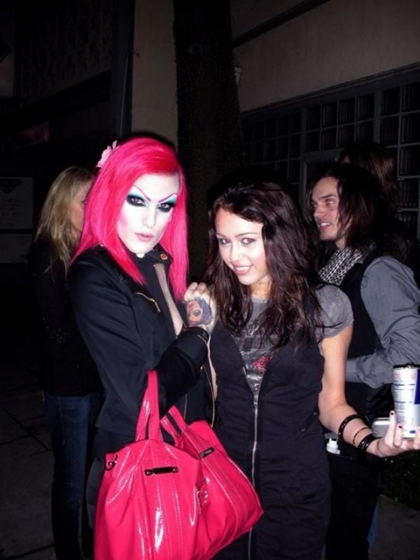 Jeffree Star with Miley Cyrus