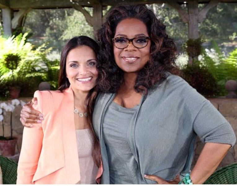 Oprah Winfrey with Dr Shefali
