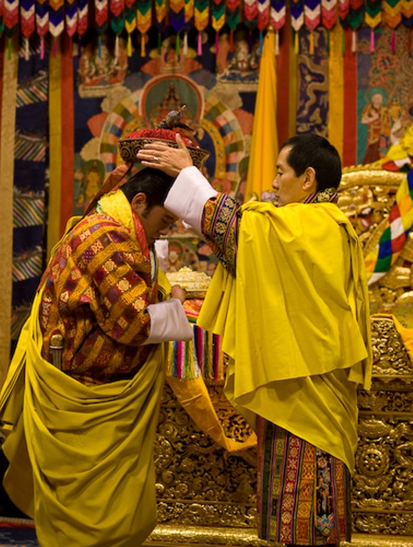 Prince Khesar crowned as the new King of Bhutan