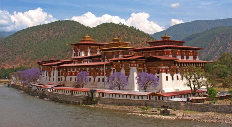 Punakha the place where the royal wedding took place