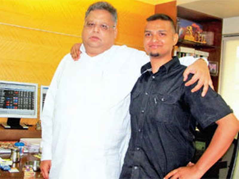 Rakesh Jhunjhunwala meeting writer Aditya Magal