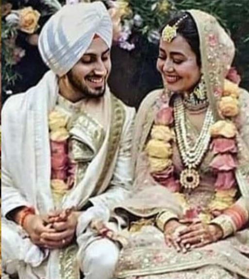 Rohanpreet Singh with his wife