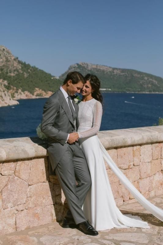 Wedding photo of Rafael Nadal and Xisca Perello