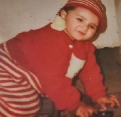 Kritika Avasthi's childhood picture