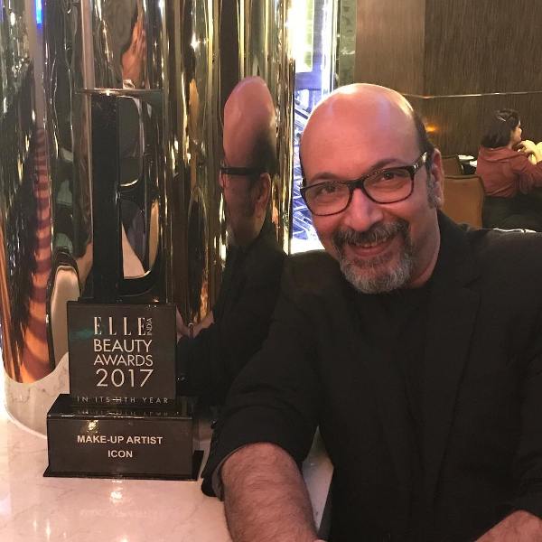 Mickey Contractor with ELLE Beauty Awards 2017