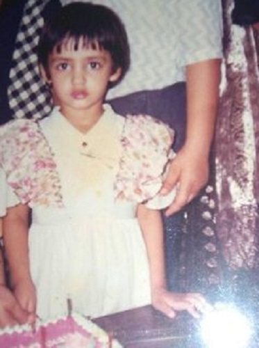 Nidhi Seth's childhood picture