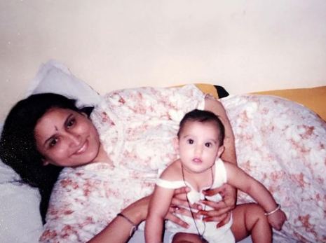 Riya Kishanchandani in childhood
