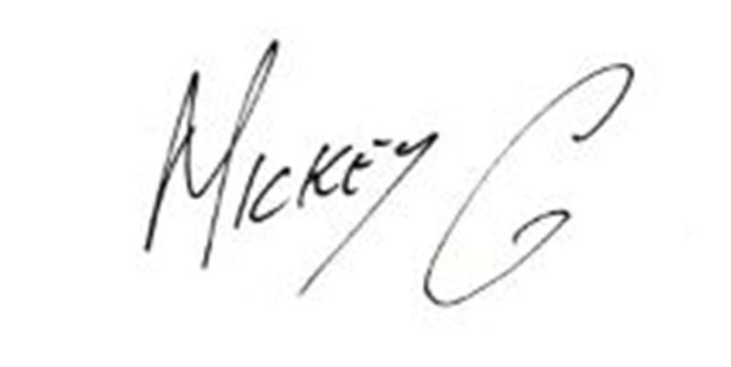 Signature of Mickey Contractor