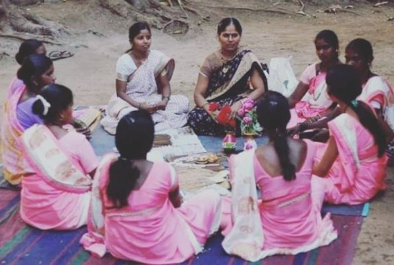 Women empowerment programme held at Govardhan Ecovillage for rural and tribal women