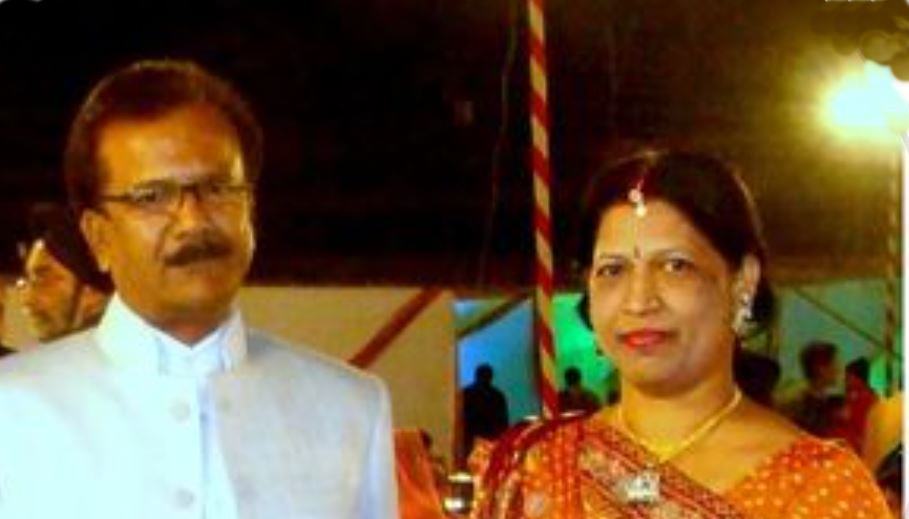 Jalaj Saxena's parents