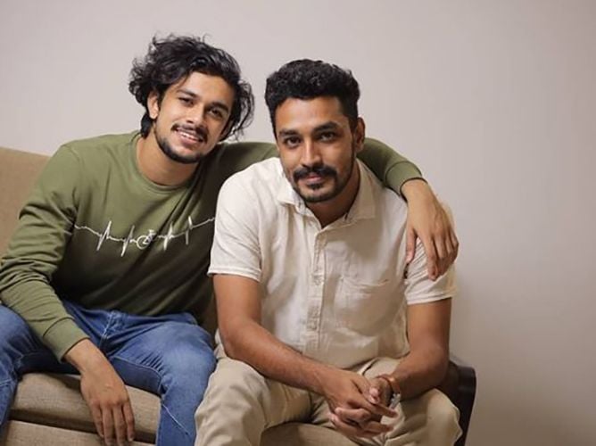 Ramzan Mohammed with his brother, Rasal Nas