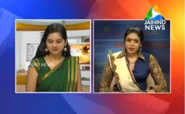 Sandhya Manoj in Jai Hind News TV Kerala
