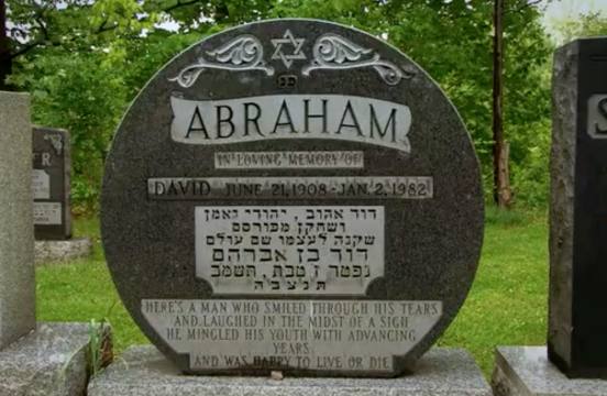 David Abraham Cheulker's headstone