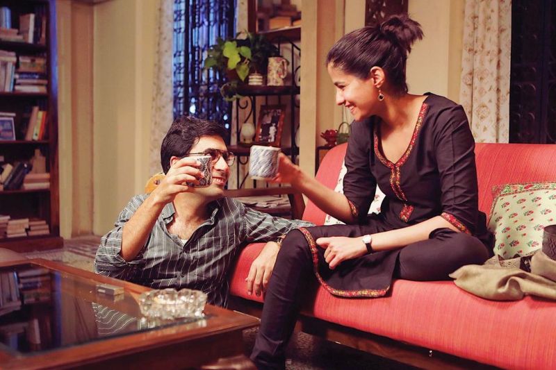 Faisal Rashid and Shreya Dhanwanthary as the journalist couple Debashis Basu and Sucheta Dalal