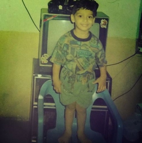 Sai Ketan Rao's childhood picture