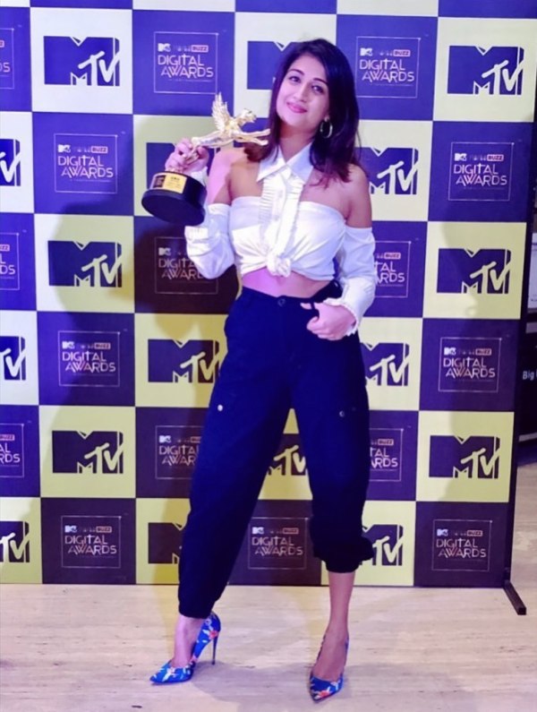 Shaza Morani at MTV IWM Digital Awards (2019)
