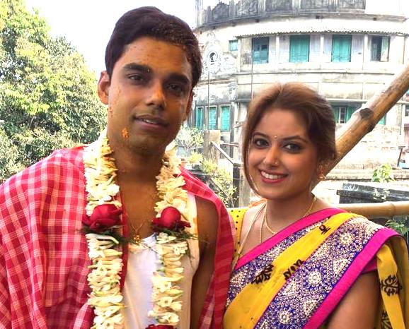 Sneha Paul with her brother