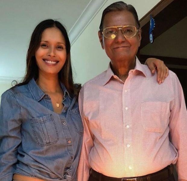 Ujjwala Raut with her father