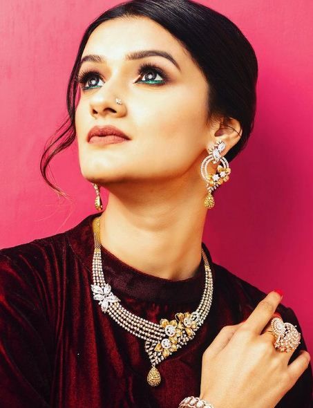 Pallak Yadav's photoshoot for a jewellery brand
