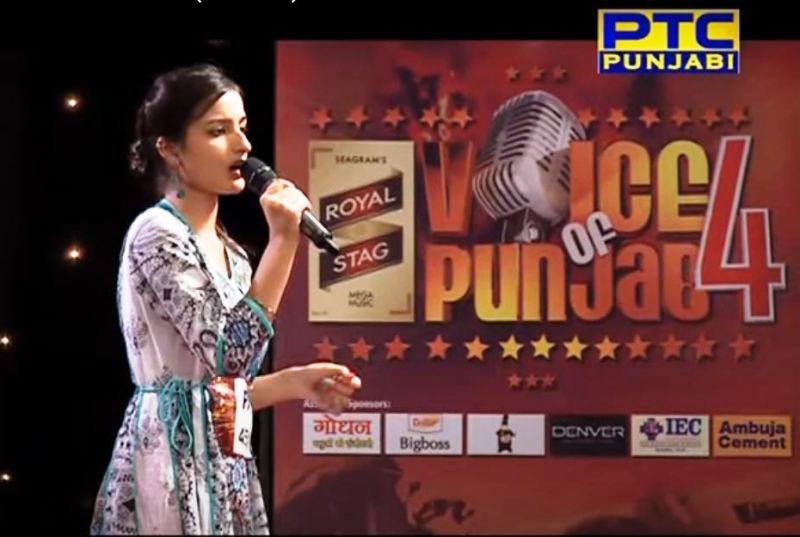 Rashmeet Kaur in Voice of Punjab Season 4