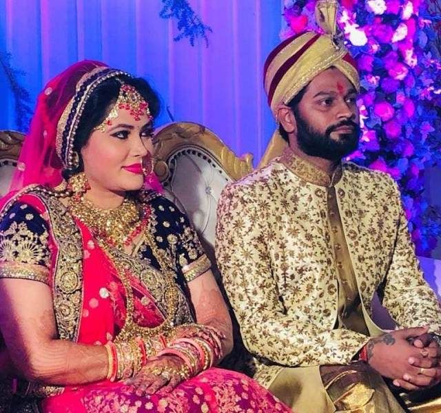 Seema Singh's marriage photo