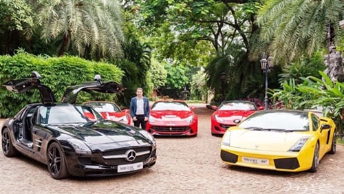 Car collection of the Poonawalla's