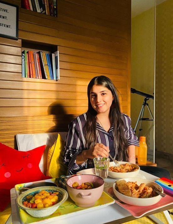 Chetna Sharma loves eating different cusines