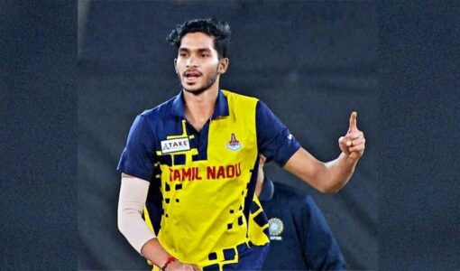 Manimaran Siddharth for Tamil Nadu team