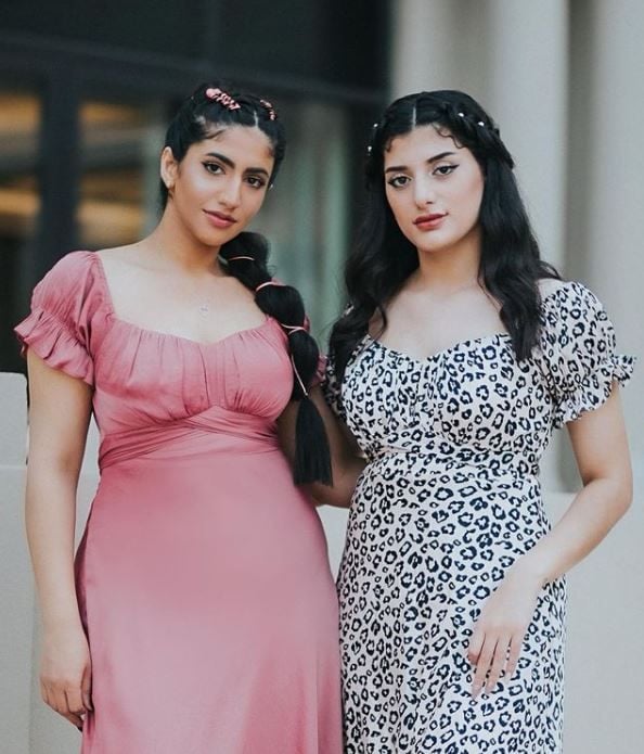 Noor Stars with her sister