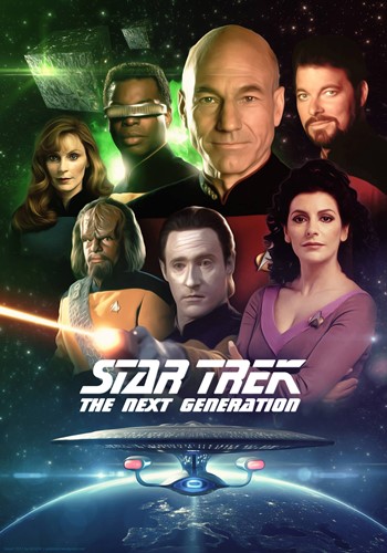 Poster of Star Trek- The Next Generation