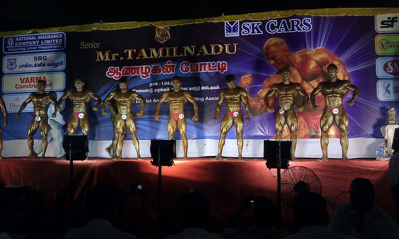 Senthil Kumaran Selvarajan at MR.Tamil Nadu event