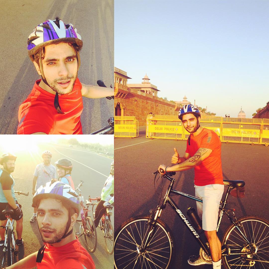 Tanmay Ssingh  cycling 